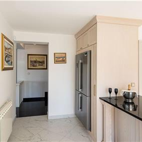 5 bedroom beachfront villa with pool on Ciova Island, Trogir, sleeps 12
